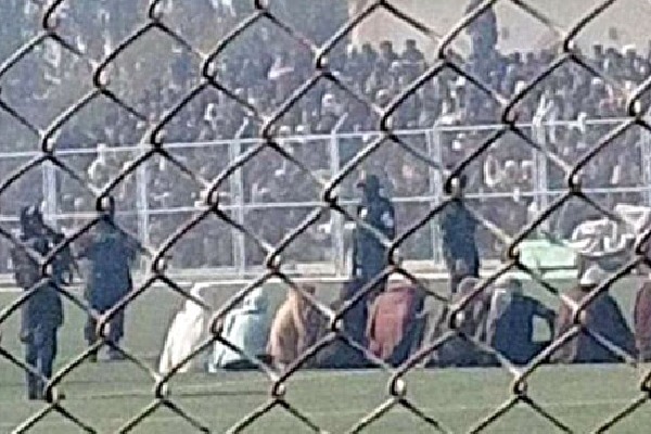 Taliban publicly cut off hands of 4 of them in stadium