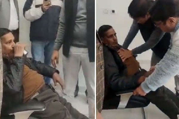 Chandigarh IAS officer Yashpal Garg performs CPR on man who collapsed in office