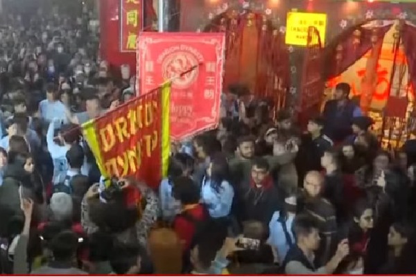 Chinese Indians of Tangra village celebrates China new year eve 