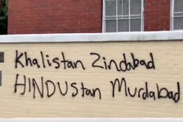 Third Hindu temple vandalised in Australia and anti India hate rant scribbled on walls