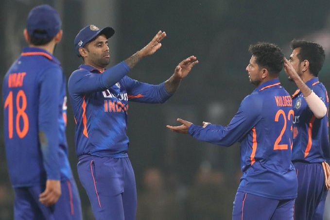 Team Indian clean sweeps the ODI series against New Zealand 