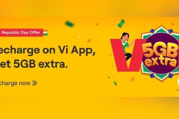 On Republic Day 2023 Vodafone idea is offering free 5GB data