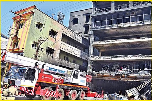 Deccan Mall Demolition Work started