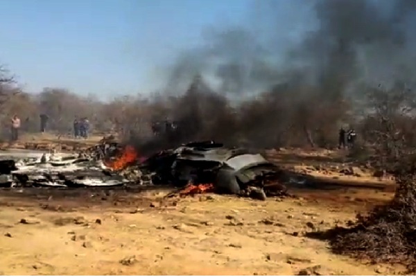 Two fighter jets crash in MP's Morena
