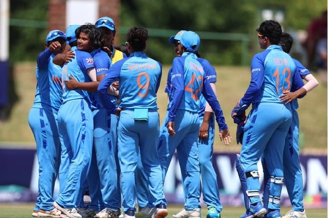 Indian girls scalps England for 68 runs