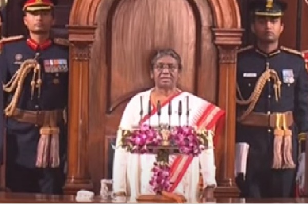 president droupadi murmu speech in parliament