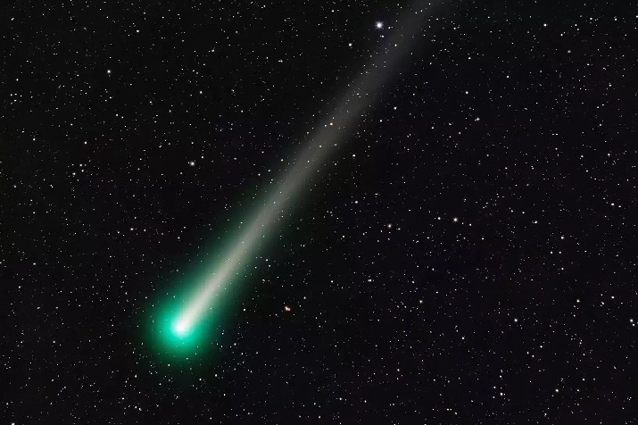 Green comet will appear in the night sky for the first time since the Stone Age