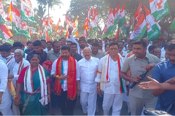 Telangana Congress chief launches padyatra