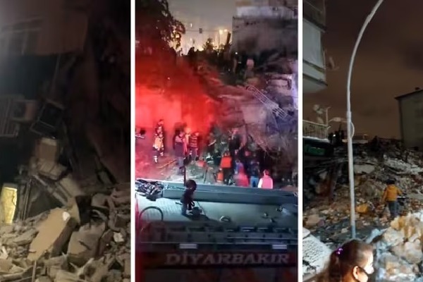 Earthquake kills 640 in Turkey Syria