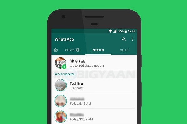 WhatsApp officially rolling out the ability to set voice messages as Status updates and other features 