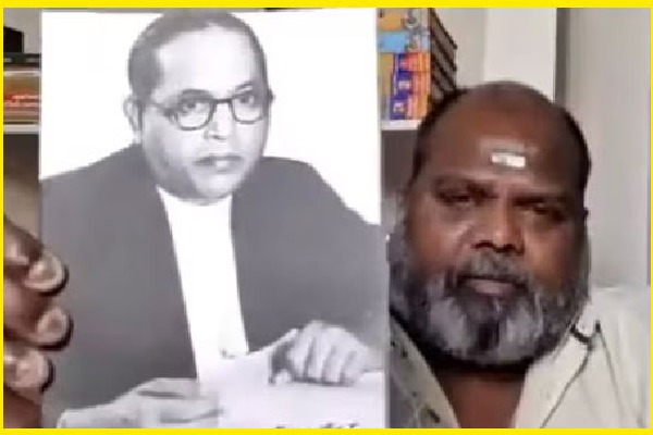  Telengana man arrested after video sparks row On Ambedkar