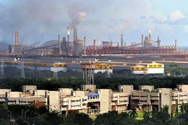 Huge explosion in Visakha Steel Plant