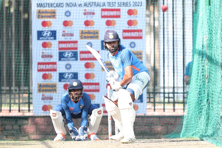 Team India players intense practice for second test against Australia 