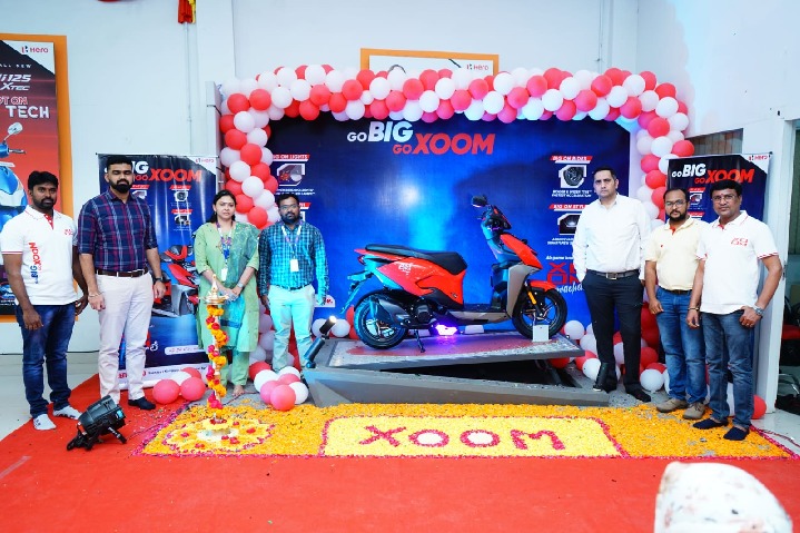 Hero Motocorp launched Xoom High Tech Scooter in Telangana 