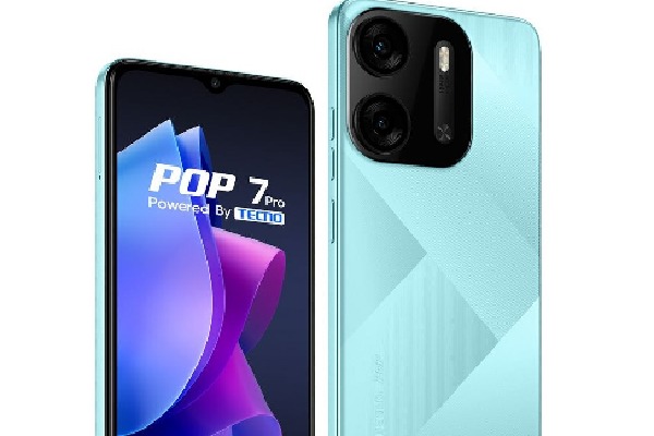 Tecno Pop 7 Pro launched in India with 5000mAh battery