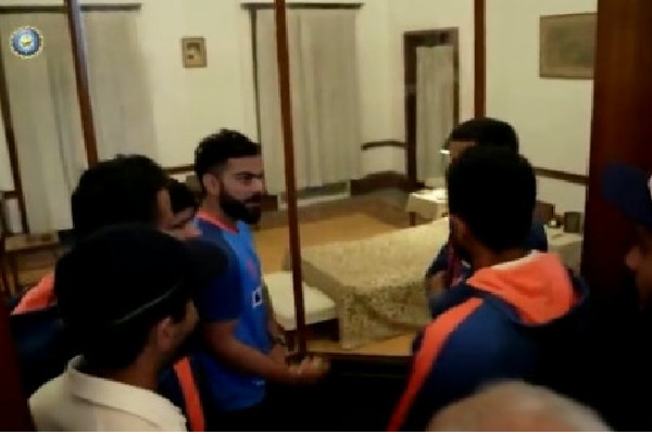 Team India visits Prime Ministers Sangrahalaya