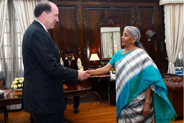 Sitharaman meets World Bank chief Malpass, seeks greater focus on middle income companies