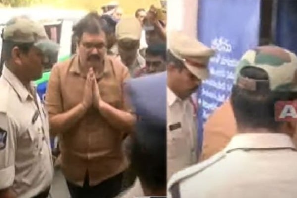 Tdp spokesperson pattabhi sent to gannavaram sub jail