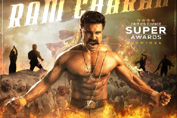 Ram Charan gets Best Actor nomination for RRR in The Film Critics Choice Super Awards