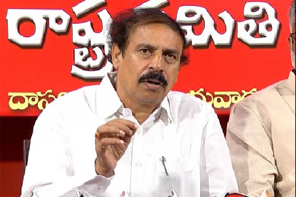 Jagan is allotting state assets to Adani says CPI Ramakrishna