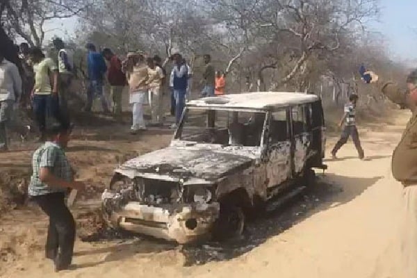 Burnt Bodies Found In Haryana SUV Of 2 Kidnapped Muslim Men 