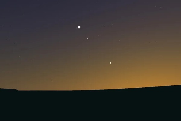 Jupiter and Venus are destined to come together in a rare conjunction