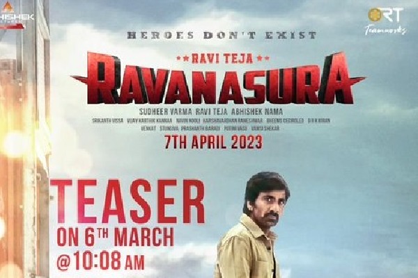 Ravanasura Teaser Release date confirmed