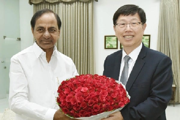 Foxconn committed to set up plant in Telangana, CEO tells CM