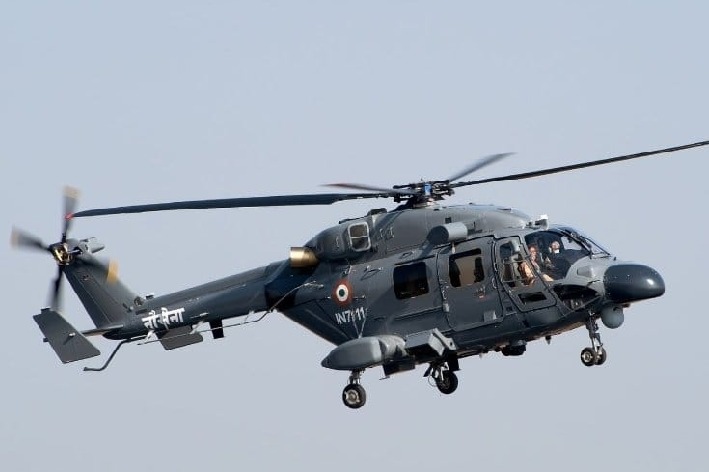 Indian Navy chopper ditches off Mumbai, no casualties