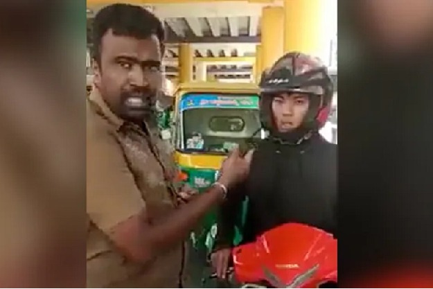 Bengaluru Bike Taxi Rider Abused