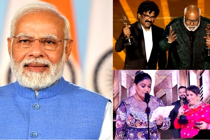 PM Modi greets 'RRR', 'The Elephant Whisperers' teams for winning Oscars