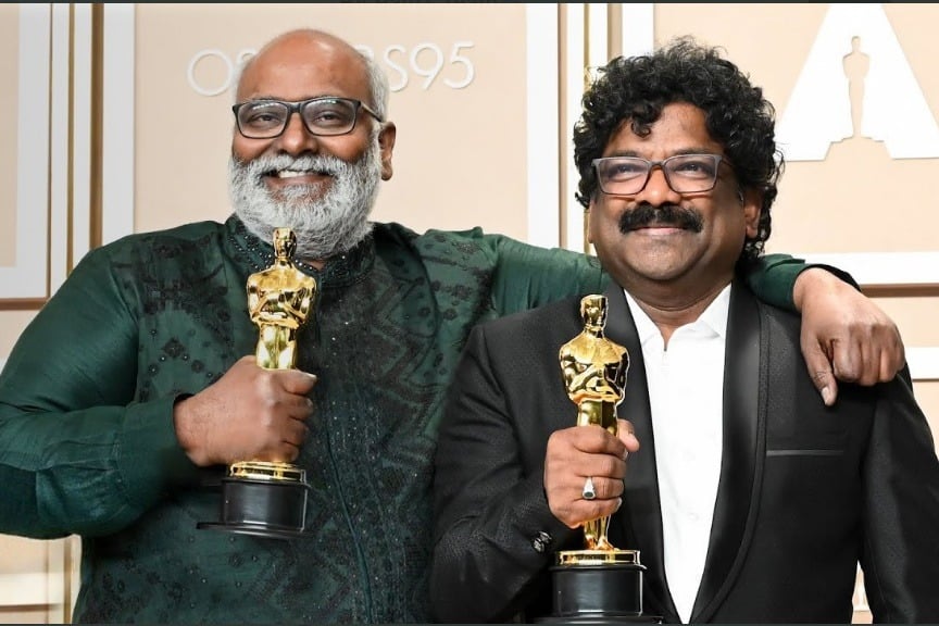 Keeravani speech in Oscars