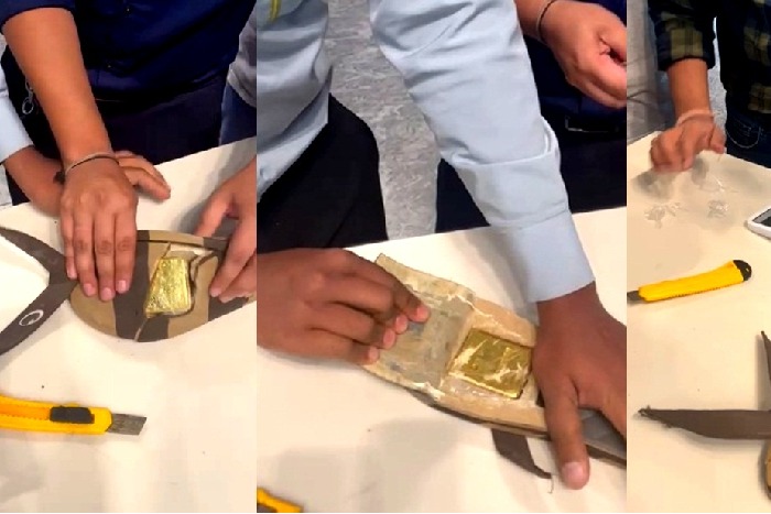 Man hiding gold worth Rs 69L in slippers arrested at Bengaluru airport