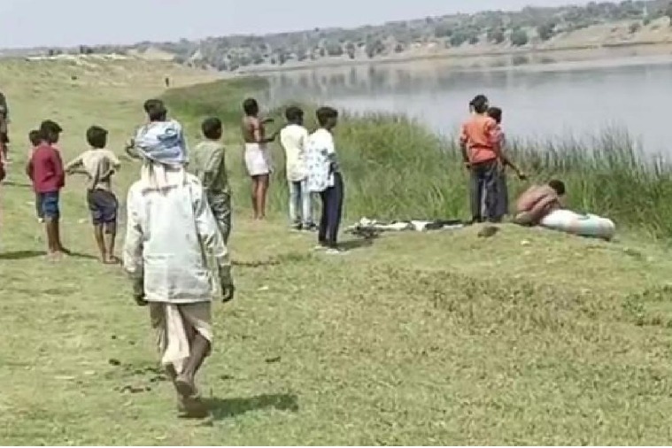 Attacked by crocodile 8 Kaila Devi devotees swept away in Chambal river in Madhya Pradesh