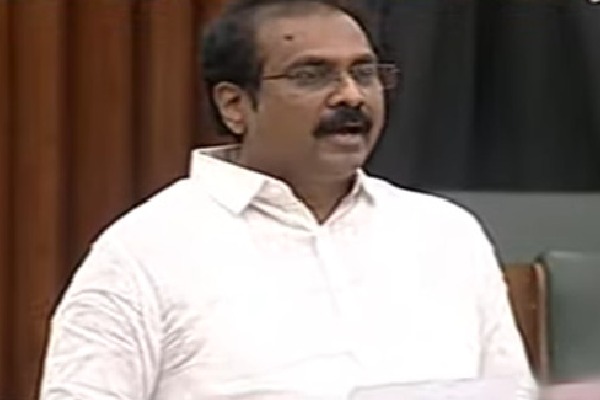 Kannababu talks about skill development scam in assembly sessions 