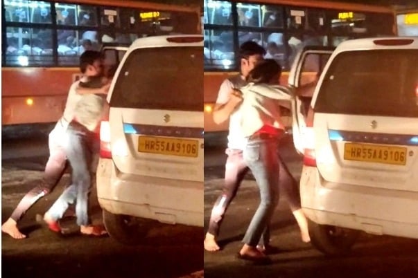 Delhi: Woman pushed inside car in viral video says it was misunderstanding with fiance