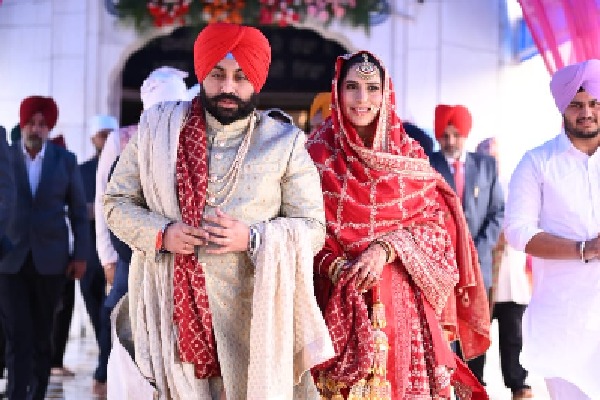 AAP minister Harjot Singh Bains marries IPS Jyoti Yadav