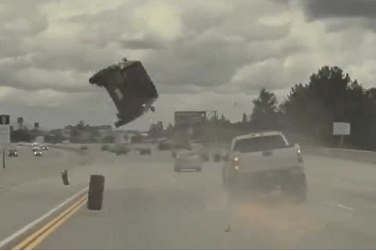 This insane car crash video is more dramatic than scenes from Final Destination 