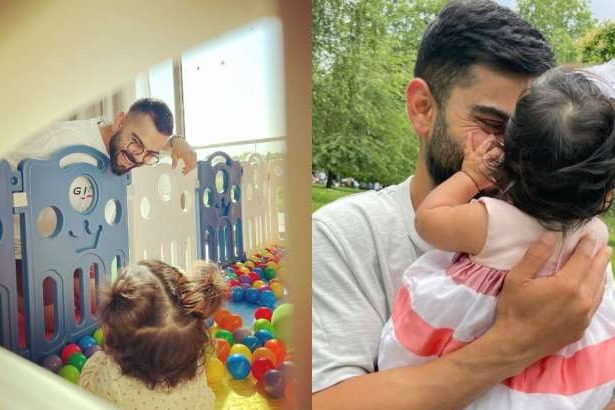 Virat Kohlis phone is full of photos of his daughter