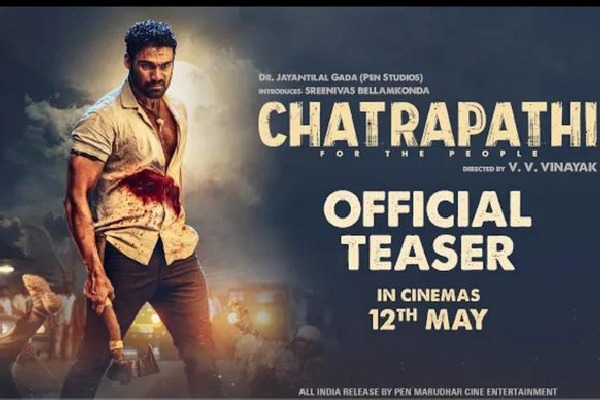 Chatrapathi teaser released
