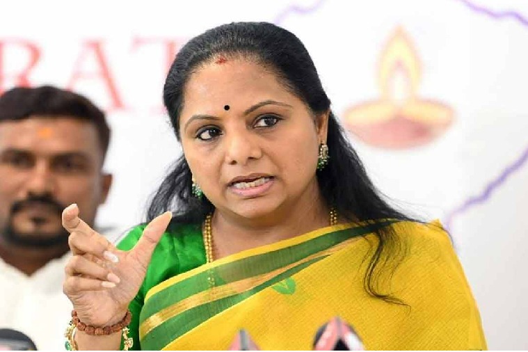 people with real degrees get no job and a person with no degree has the top job tweets MLC Kavitha