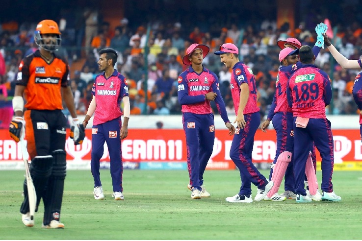Sunrisers lost to Rajasthan Royals on home soil 