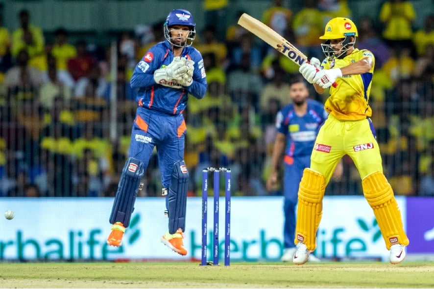 CSK hammers LSG bowlers on home soil
