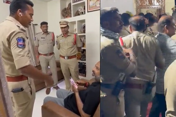 Karimngara Police Arrested Bandi Sanjay At Mid Night