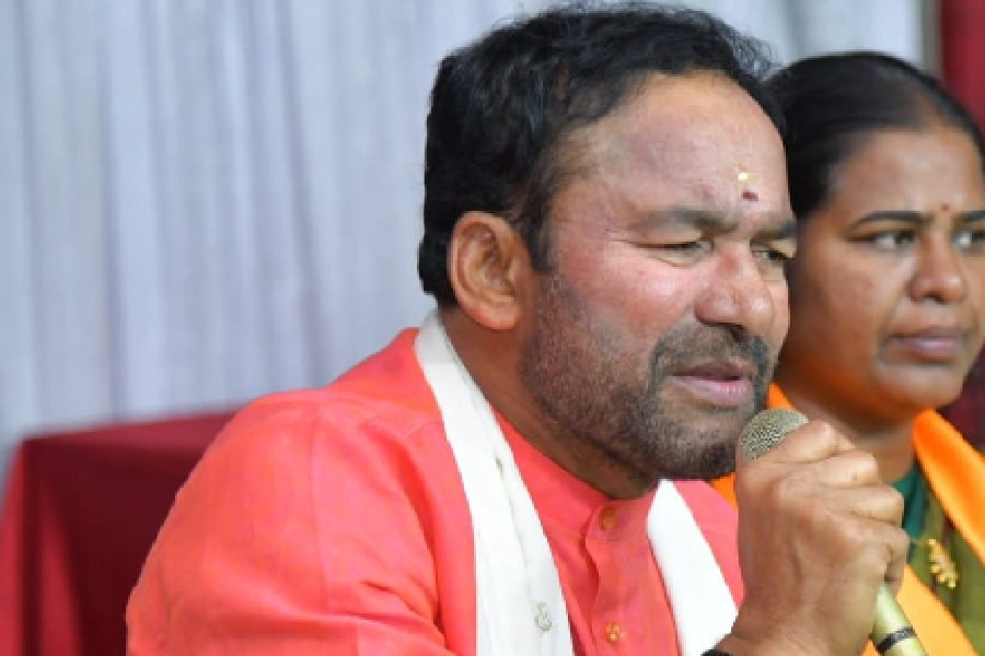 Union Minister Kishan Reddy expressed his displeasure at DGP