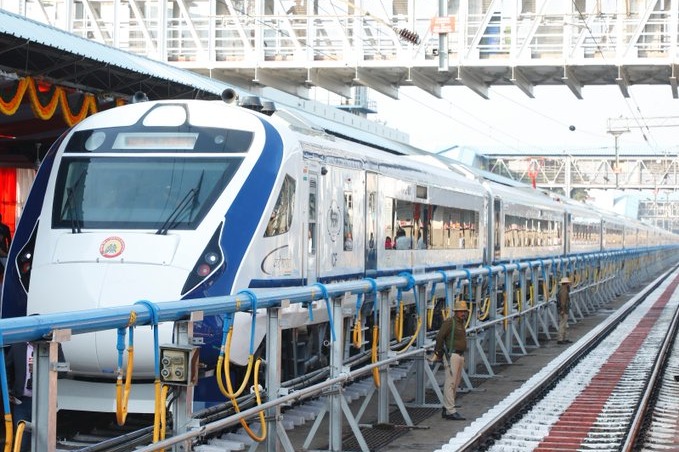 Vijayasai Reddy opines on PM Modi inaugurated Vande Bharat train