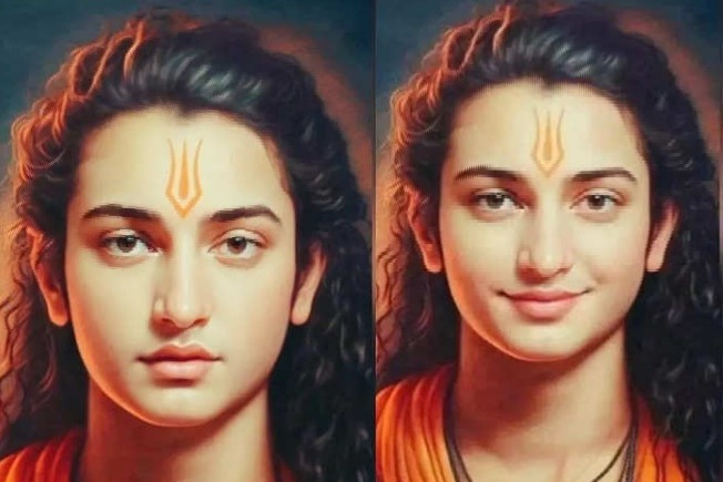 AI creates 21 years Lord Sri Ram photos