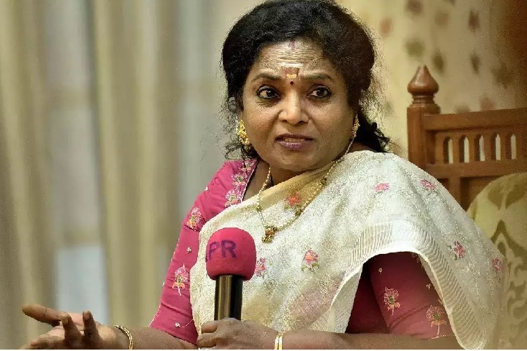 I was not invited for unveiling of Ambedkars statue says Telangana Governor Tamilisai