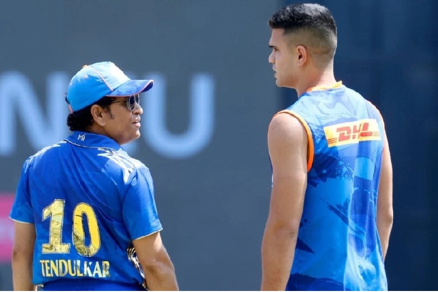 IPL 2023: Arjun and Sachin Tendulkar become first son-father duo to play for same franchise