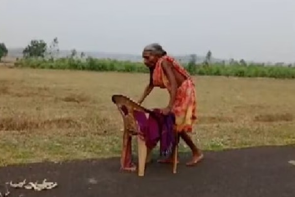 Nirmala Sitharaman reacts as Odisha woman walks miles barefoot to collect pension